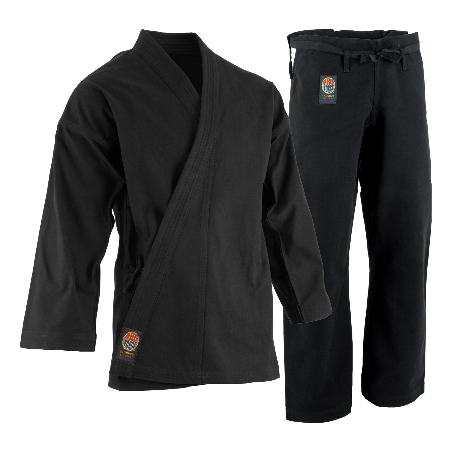 ProForce® Gladiator Ultra 14 oz. Brushed Cotton Karate Uniform (Traditional Drawstring) - 100% Cotton