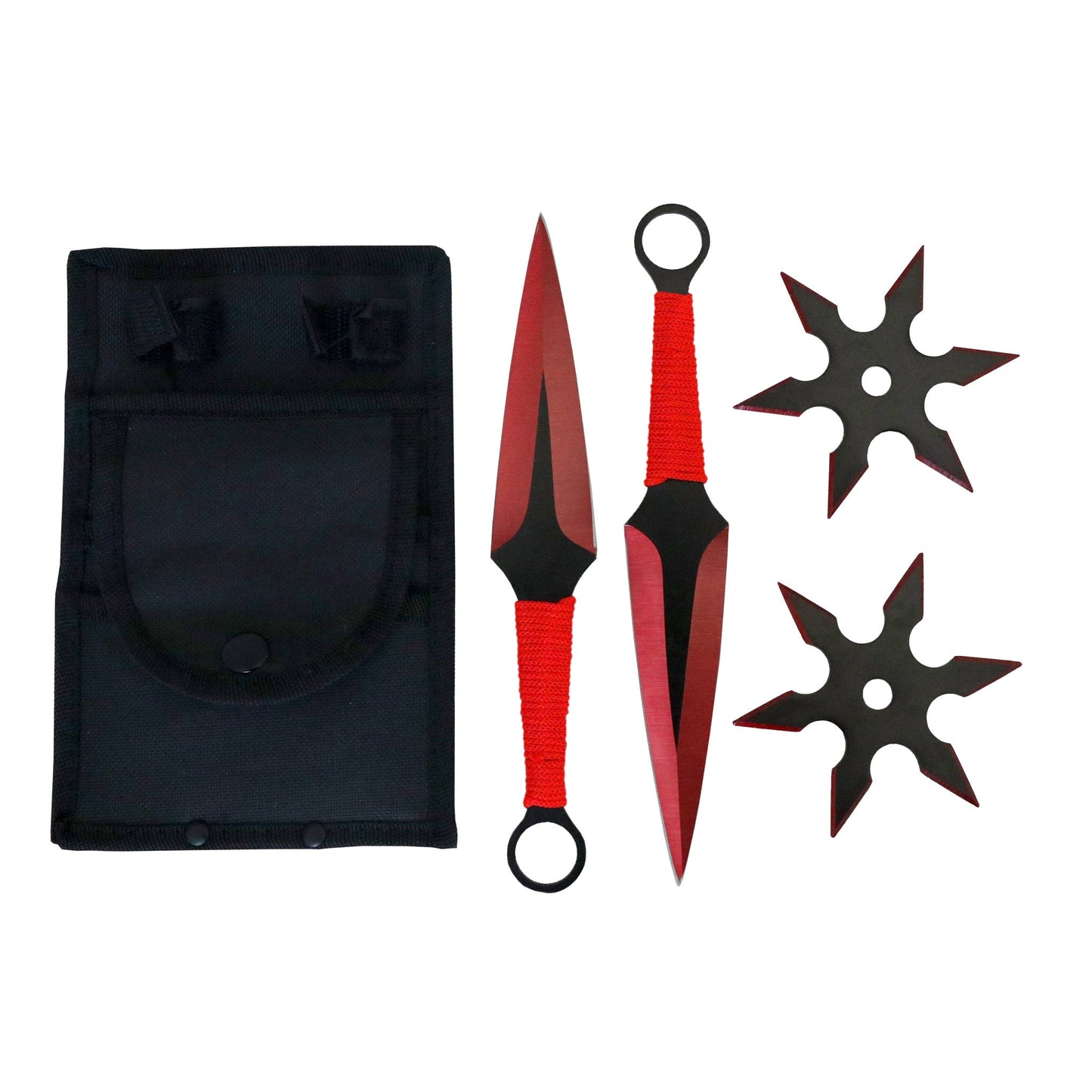 Throwing Stars And Throwing Knives 4 Piece Set